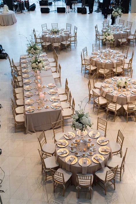 Wedding Reception Table Layout Ideas A Mix Of Rectangular And Circular