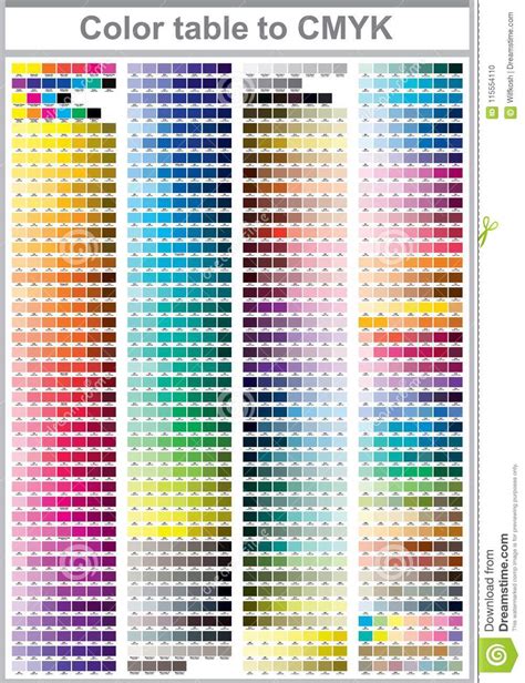 Color will also vary slightly after service adjustments or replacement of a printhead. Color print test page stock vector. Illustration of black ...