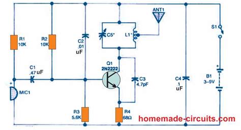 10 Simple Fm Transmitter Circuits Explained Homemade Circuit Projects