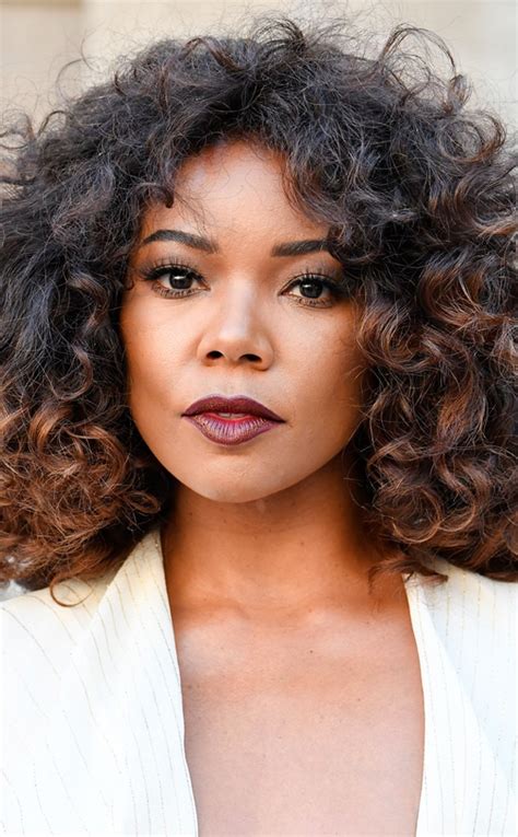 Gabrielle Union From The Best Celebrity Curly Hairstyles E News