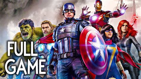 Marvels Avengers Full Game Walkthrough Gameplay No Commentary Youtube