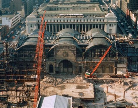 The Destruction Of Penn Station — One Entered The City Like A God One