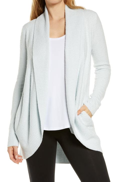 Barefoot Dreams Barefoot Dreams Cozychic Lite Circle Cardigan In Blue