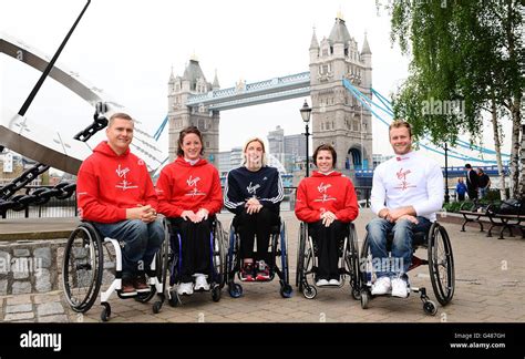 Elite Wheelchair Athletes From Left David Weir Tatyana Mcfadden
