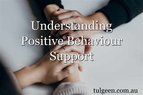 Understanding Positive Behaviour Support