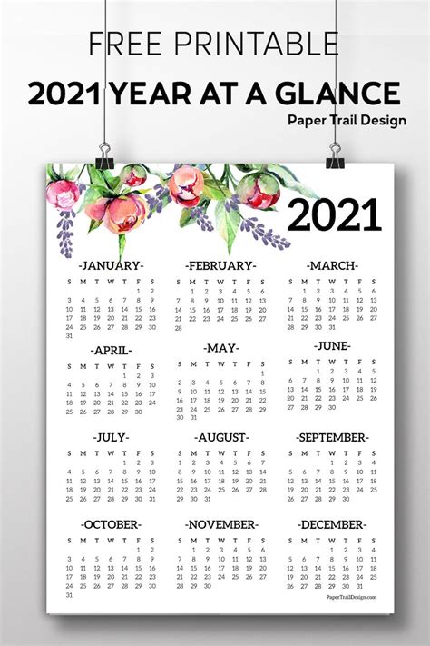 20 Bookmark Calendar 2021 Free Download Printable Calendar Templates ️