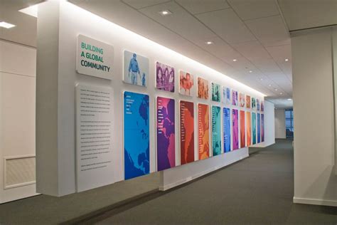 Ymca — Sky Design Office Wall Design Office Wall Graphics Corporate