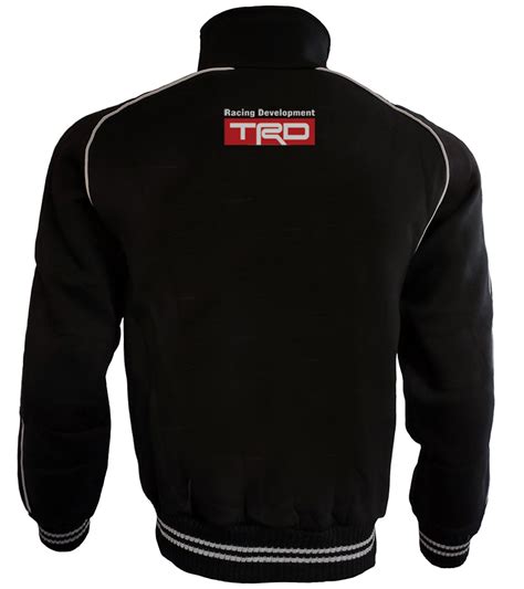 Toyota Trd Full Zip Sweatshirt Jacket With Embroidered Logo T Shirts