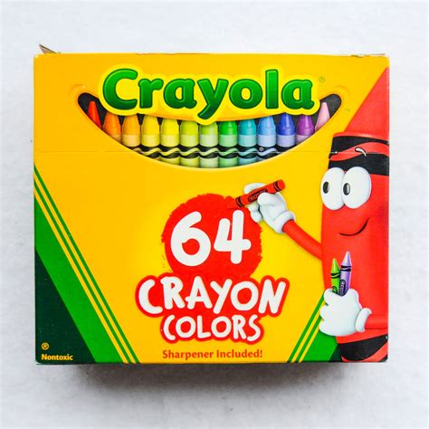 64 Count Crayola Crayons Whats Inside The Box Jennys Crayon Collection