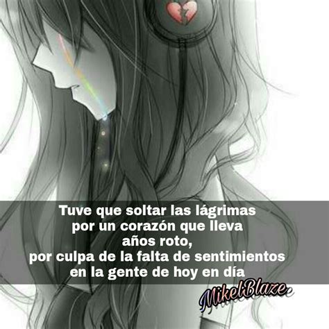 Imagenes De Animes Con Frases Tristes Images And Photos Finder
