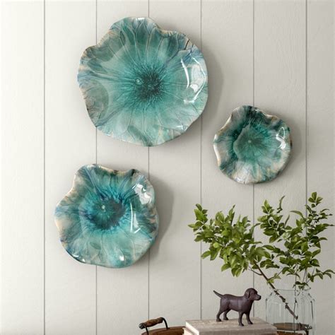 Maybe you would like to learn more about one of these? Abel 3 Piece Ceramic Flowers Wall Décor Set & Reviews ...