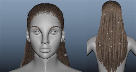 3d Realistic Girl Character On Behance