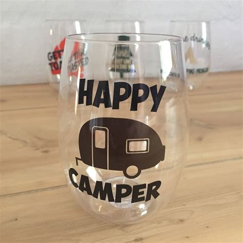 Camping Wine Glass Camping Drink Glasses Shatterproof Etsy