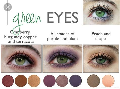 Accent Your Eye Color Hair Colour For Green Eyes Green Eyes Pop