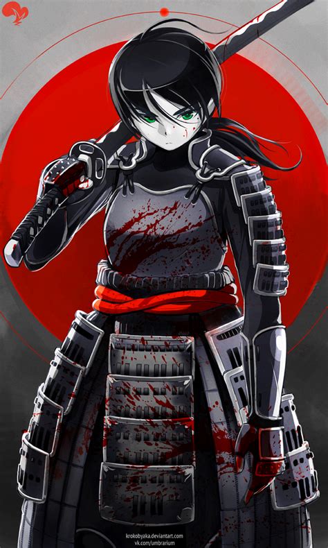 picture anime samurai girl