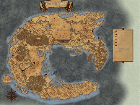 Titania Political Map Inkarnate Create Fantasy Maps Online