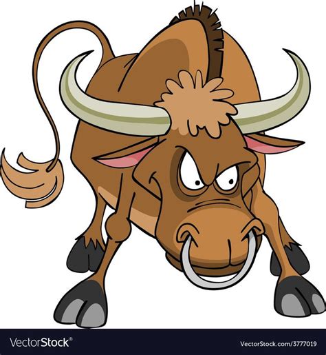 Angry Bull Cartoon Download A Free Preview Or High Quality Adobe