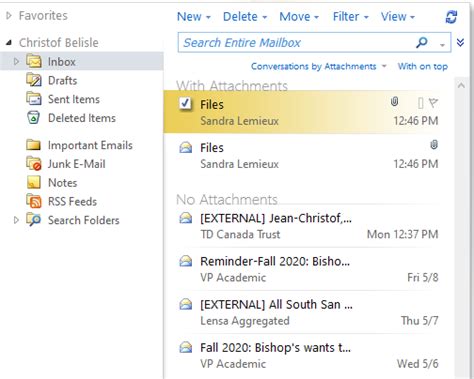 Outlook How To Declutter Your Mailbox Its Virtual Helpdesk