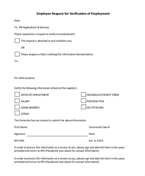 Complete an lausd employment verification request form. FREE 10+ Sample Verification of Employment Forms in PDF | MS Word