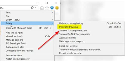 Как запустить браузер Microsoft Edge в режиме Inprivate в Windows 10 Zanz
