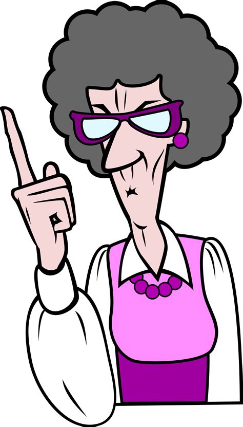 Old Lady Clipart Png Free Logo Image
