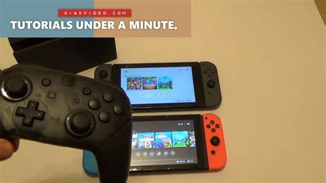 How To Sync A Switch Pro Controller To The Nintendo Switch Youtube