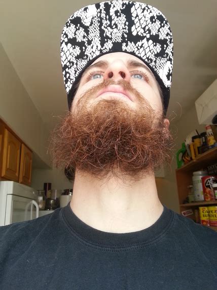 ~7 Month Thin Wiry Beard Beard Board