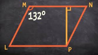 Since, all 4 sides must be 13. How to find the missing angle of a rhombus - YouTube