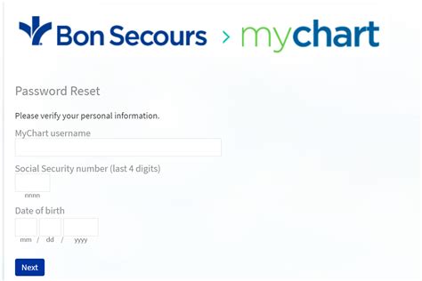 Bon Secours Patient Portal Login