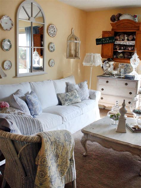 25 Shabby Chic Style Living Room Design Ideas Decoration