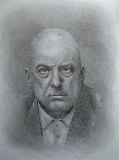 Aleister Crowley Portrait By Ronnietucker On Deviantart