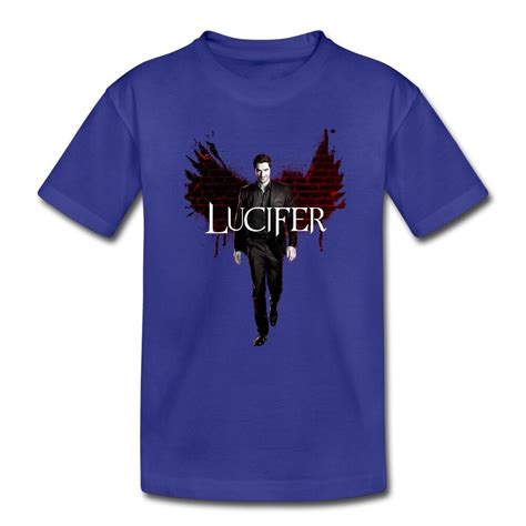 Tv Show Lucifer Short Sleeve T Shirt Kids 4t 8t Normal Tee Daughter