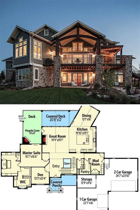 House Plans One Story House Layout Plans Craftsman Style House Plans