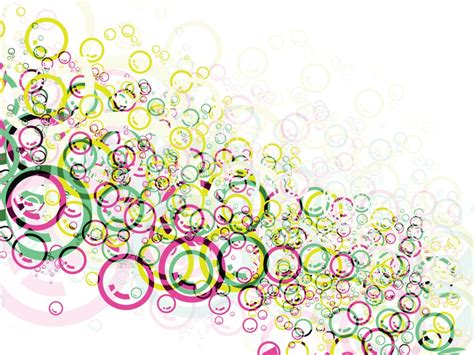 Colored Bubbles Powerpoint Templates Colors Pattern Free Ppt