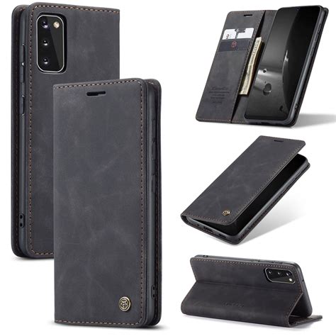 Dteck Case For Samsung Galaxy S20 FE 6 5 Inches Retro Style Wallet