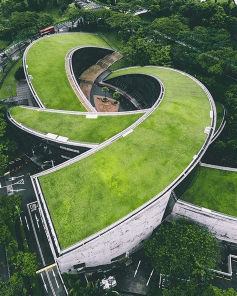 Roof Greening At Nanyang Technological University