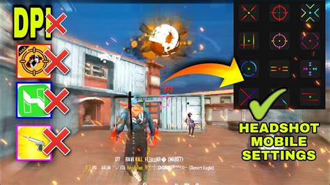 Free Fire Auto Headshot Settings Apps Best Mobile Settings For Free