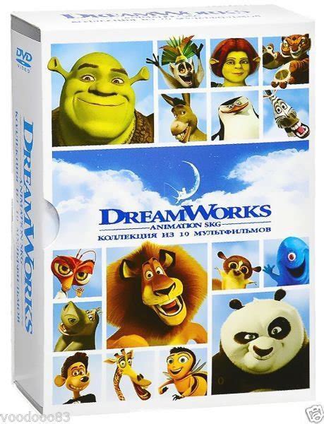 New Dreamworks Animation Collection Dvd10 Disc Box Set 2012