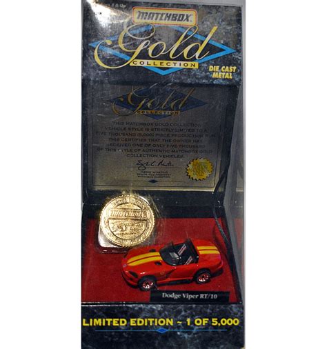 Matchbox Gold Coin Collection Dodge Viper Rt 10 Global Diecast Direct