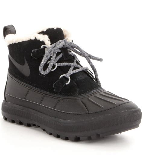 Nike Leather Women ́s Woodside Chukka 2 Waterproof Boots In Black Anthracite Black Lyst