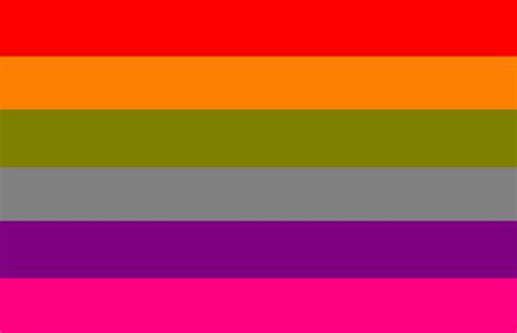 transmasculine intersex and intersex lesbian flag that i made r