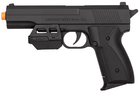 Uk Arms Spring Airsoft Pistol With Laser And Flashlight