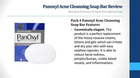 Haven tested it on my self and friends i decided to share this lovely recipe. Panoxyl Acne Cleansing Soap Bar Review - YouTube