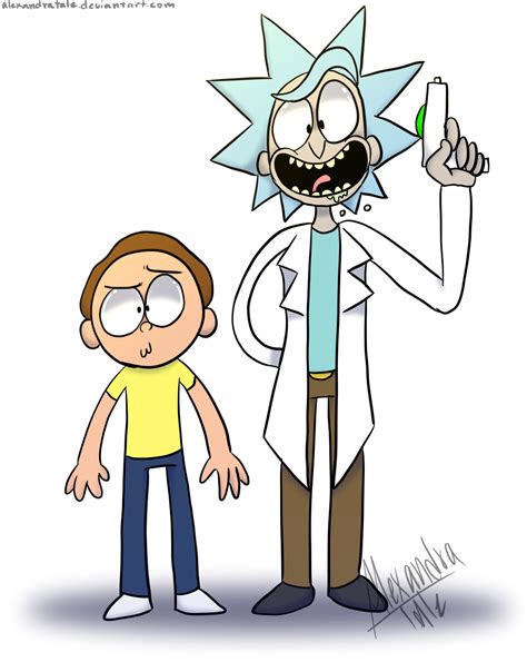 Rick And Morty By Alexandratale On Deviantart
