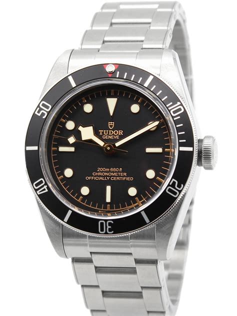 Tudor Black Bay Automatic Stainless Steel 41mm Black Dial M79230n 0009