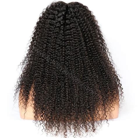 Full Lace Wigs Indian Remy Hair Kinky Curly
