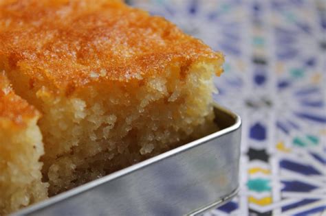 The Old Curiosity Shop Revani Turkish Semolina Cake Soaked In Syrup