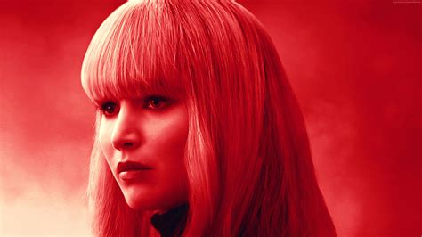 320x570 Resolution Womans Face Red Sparrow Jennifer Lawrence 4k