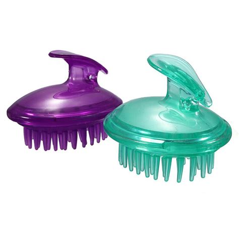 Silicone Head Body Massager Shampoo Scalp Massage Brush Hair Washing Comb Bath Spa Slimming