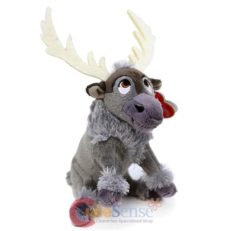 Disney Frozen Sven Plush Doll 7 Soft Stuffed Bean Toy By Ty Ebay